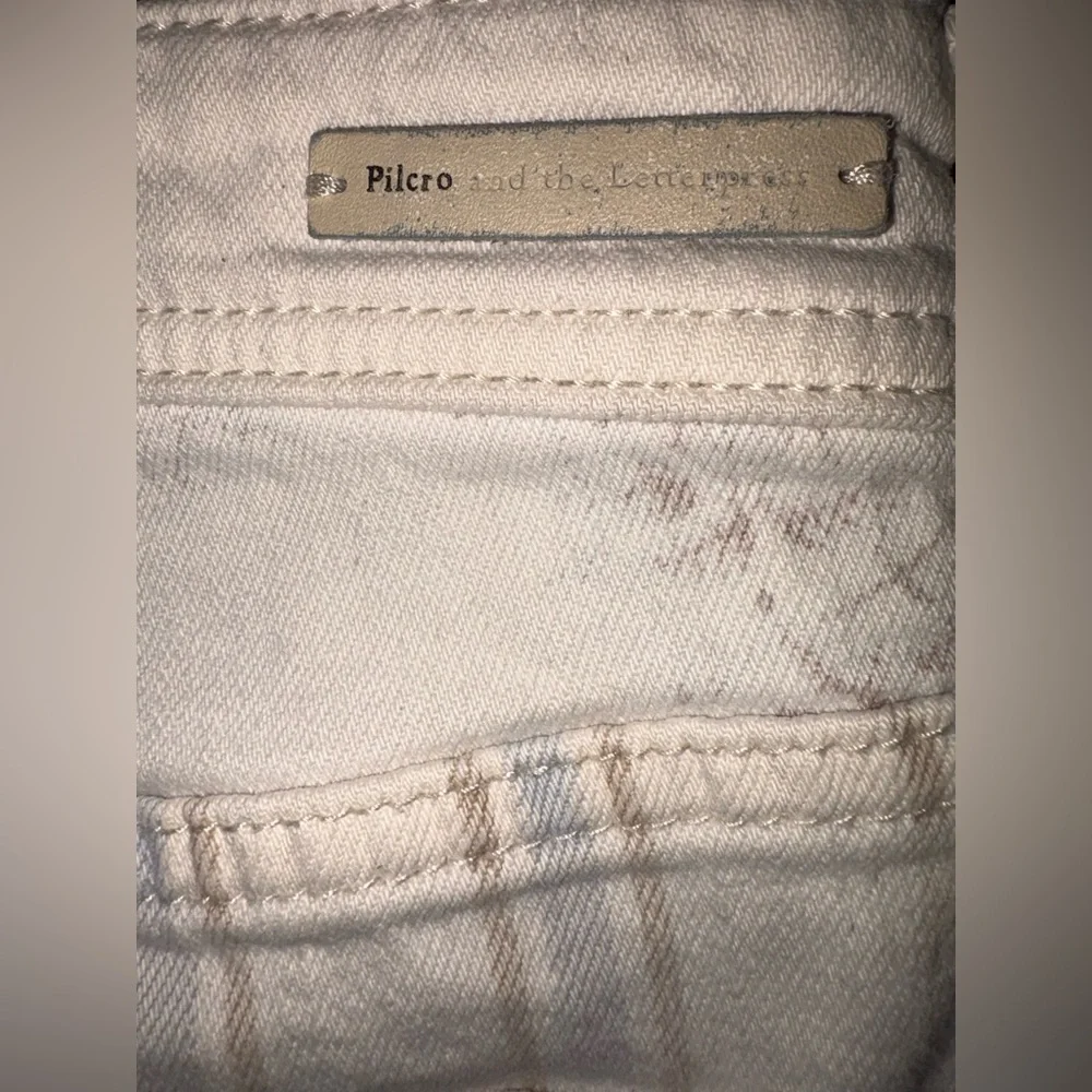 Anthropologie Pilcro & Letterpress Slim Boyfriend Striped Shorts size 27 - Picture 3 of 6